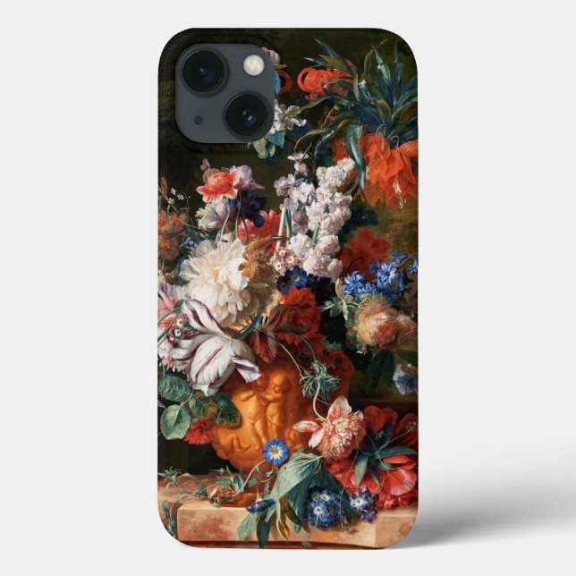 Xzendor7 Bouquet Of Flowers by Jan van Huysum Case-Mate iPhone Case (Back)
