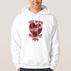 Y2K Bops Heart Pop Retro Aesthetic Art Hoodie