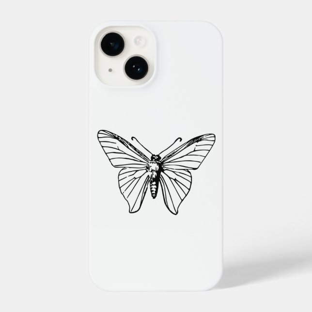 Y2K Butterfly Aesthetic” Retro iPhone Case (Back)