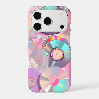 Y2K CD Collage iPhone Case | Retro Holographic