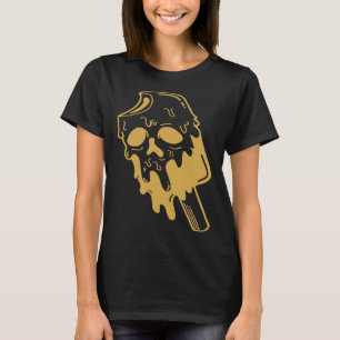 Y2K Cyber Grunge Aesthetic Skullsicle Streetwear G T-Shirt