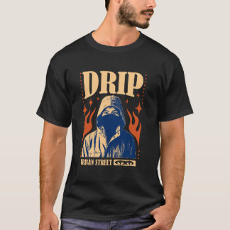 Y2K Drip  Bold Urban Graffiti Aesthetic T-Shirt