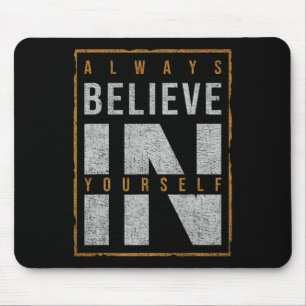 Y2k Fitness Quote Fashion Gym Training Discipline Mouse Mat