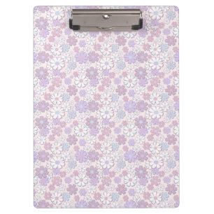 Y2K Flower Pattern Clipboard