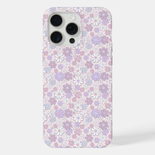 Y2K Flower Pattern iPhone 15 Pro Max Case