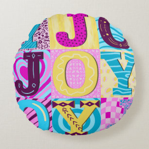 Y2K Joy Round Cushion