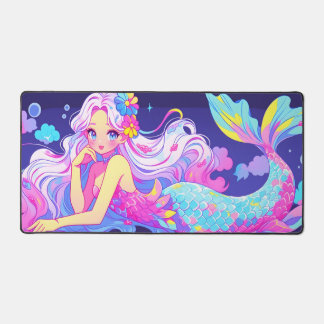 Y2K Kawaii Mermaid Mouse Pad for Girls
