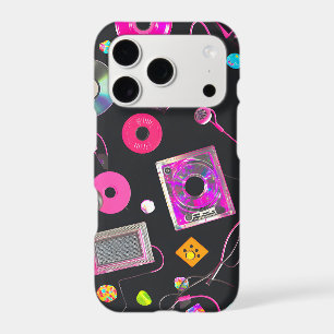 Y2K Music Collage iPhone Case Retro Cyber