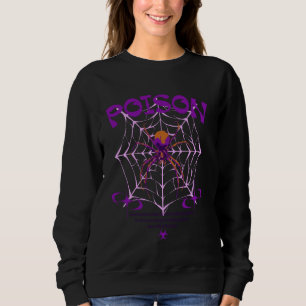 Y2K Poison - Bold Urban Graffiti Aesthetic Sweatshirt