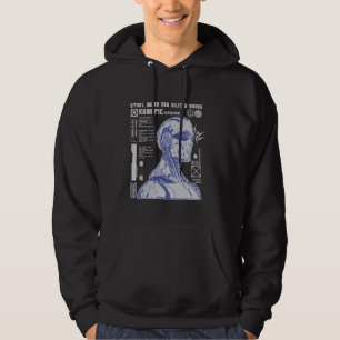 Y2K Robot - Bold Urban Graffiti Aesthetic Hoodie