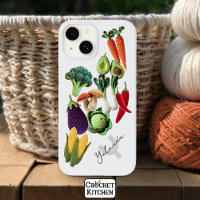 Y2K Stickerbomb Crochet Vegetable Collage Name