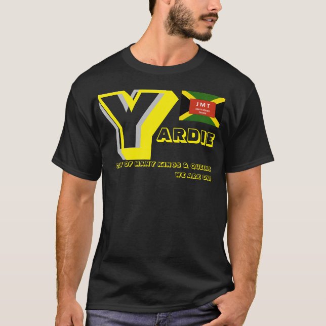  Y ARDIE.  Basic Dark T-Shirt (Front)