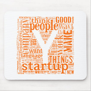 Y Combinator Mouse Mat