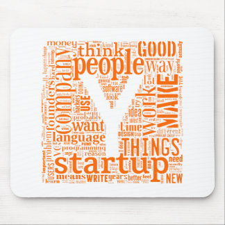 Y Combinator Mouse Mat