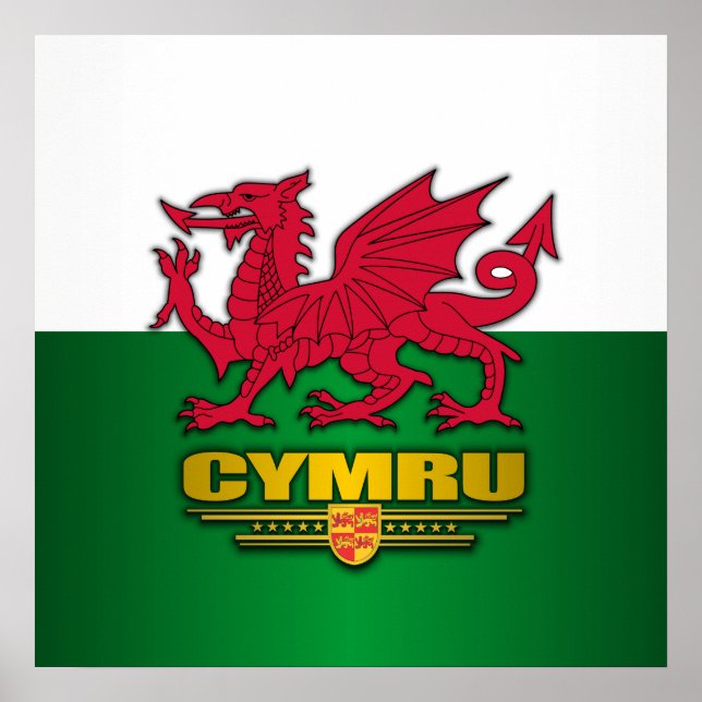 Y Ddraig Goch Poster (Front)