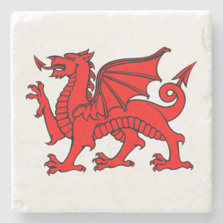 Y Ddraig Goch (Welsh Red Dragon) Coaster