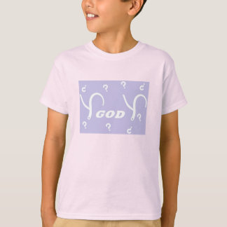 "Y God Y" Lavender Background T-Shirt