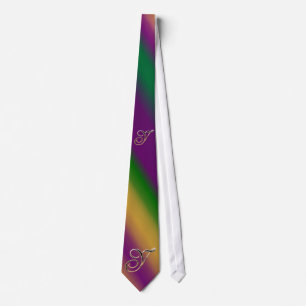 Y- Initial Monogram Letter Tie