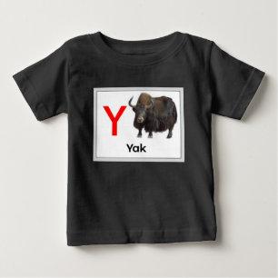 Y is for Yak Baby T-Shirt