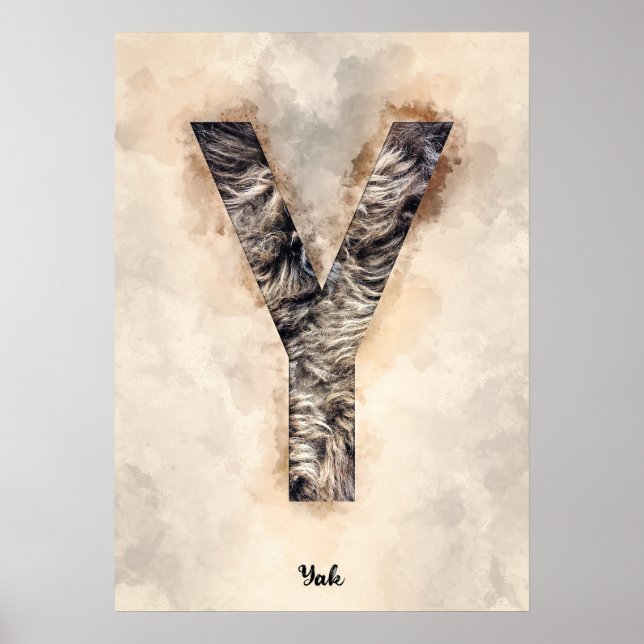 Y is For Yak Poster (Front)