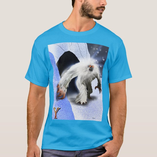 Y is For Yeti T-Shirt (Front)