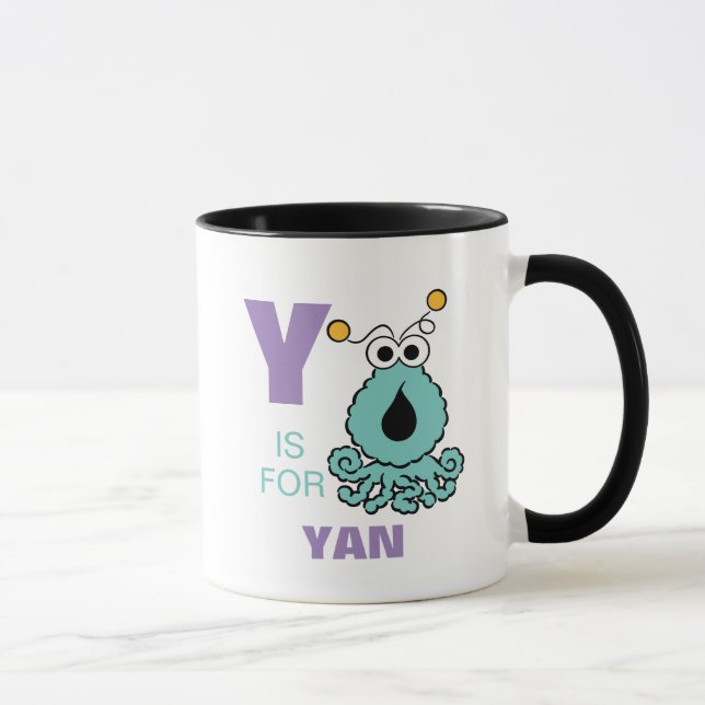 Y is for Yip-Yips | Add Your Name Mug (Right)