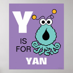 Y is for Yip-Yips   Add Your Name Poster
