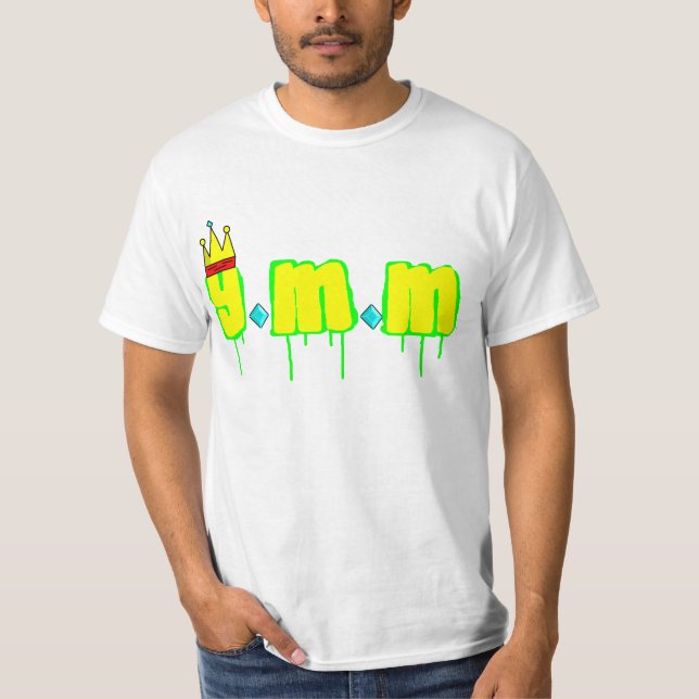 y.m.m shirt - white (Front)