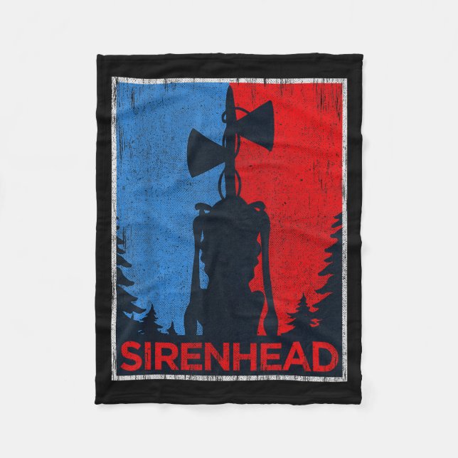 Y Siren Head Meme Gamer Kids Boys Girls Xmas  Fleece Blanket (Front)