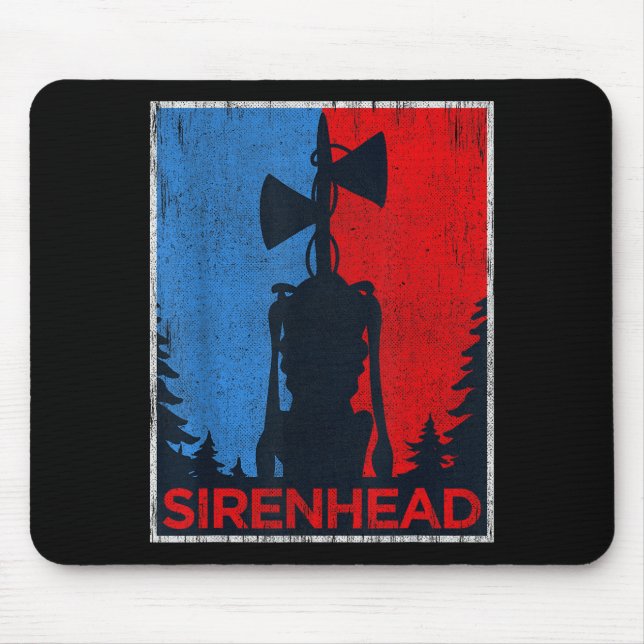 Y Siren Head Meme Gamer Kids Boys Girls Xmas  Mouse Mat (Front)