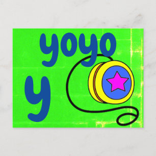 y  - yoyo flash card