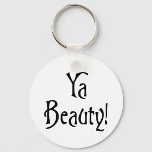 Ya Bampot funny Scottish banter patter slang Key Ring