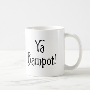 Ya Bampot Funny Scottish Slang Saying Coffee Mug