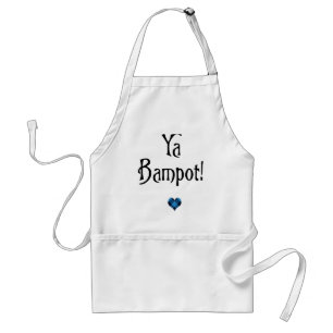Ya Bampot Funny Scottish Slang Saying Standard Apron