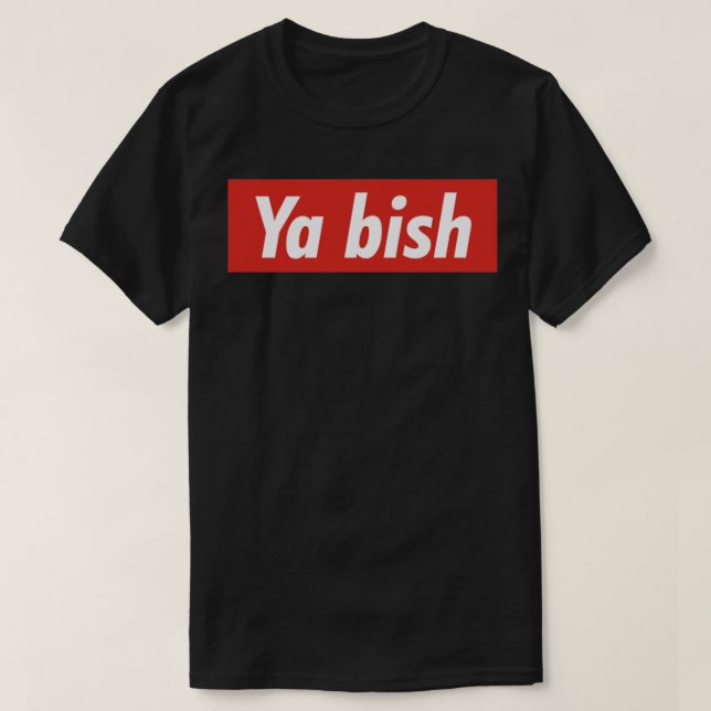 Ya Bish - Kendrick lamar Baseball ¾ Sleeve T-Shirt (Design Front)