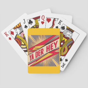 Ya Der Hey (Wisconsin Slang) Playing Cards