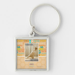 Ya put yur right foot in, ya put yur right foot ou key ring