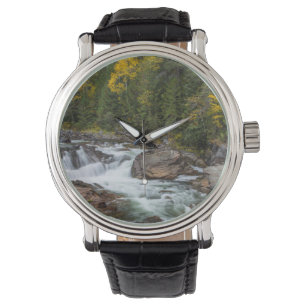 Yaak Falls In Autumn In The Kootenai National Watch