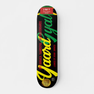 YAARD GYAL   JMT JAMAICA 7 3/4" Skateboard Deck