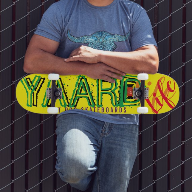 YAARD LIFE   JMT Skateboard, 7¾" Deck Skateboard (Outdoor 3)
