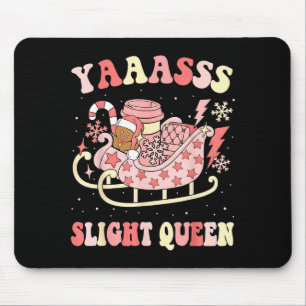 Yaas Sleigh Queen Sleigh Girl Matching Christmas P Mouse Mat