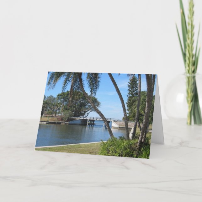 Yacht Basin, Bradenton, Florida Card (Front)