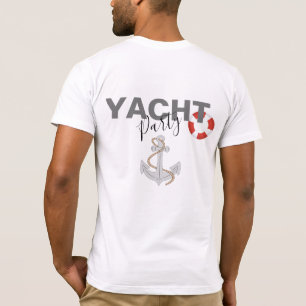 Yacht Boat Cruise Birthday Party T-Shirt
