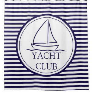 Yacht Club Shower Curtain