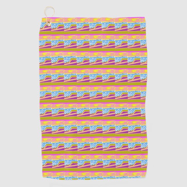 Yacht  golf towel (Front)