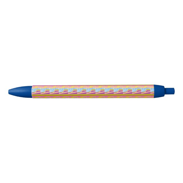 Yacht lamp blue ink pen (Front)