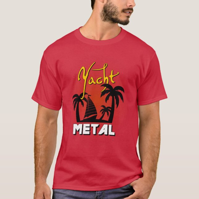 Yacht Metal T-Shirt (Front)
