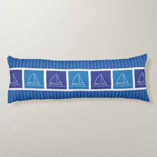 Yacht pattern body cushion