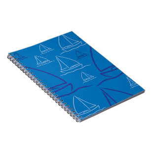 Yacht pattern notebook