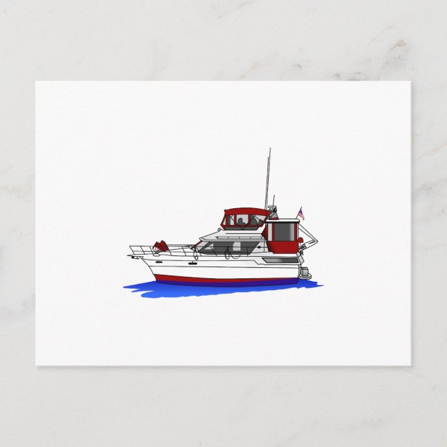 Yacht Postcard (Front)